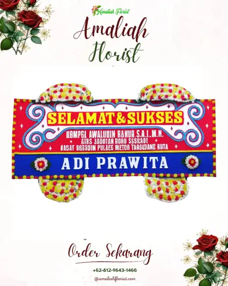 Papan Bunga Ucapan Selamat Siantar