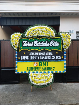 Papan Bunga Duka di Siantar