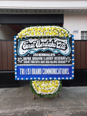 Papan Bunga Duka di Siantar